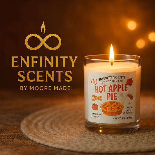 The Clean Burn Promise: Why Enfinity Scents Uses Natural Soy Wax and Natural Wicks